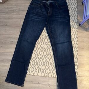 Banana Republic Men's Slim Dark Blue Jeans